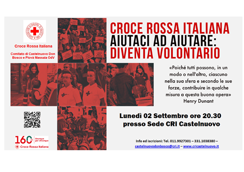 Corso per Volontari Croce Rossa Italiana